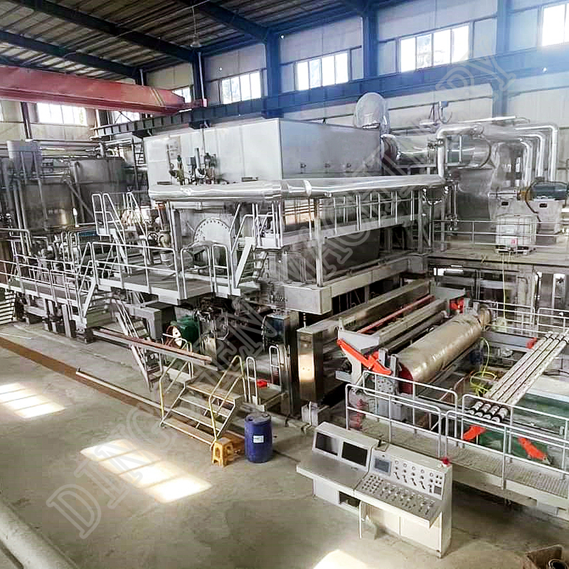 Ansyen Crescent Tissue Paper Machine High Speed ​​(3)