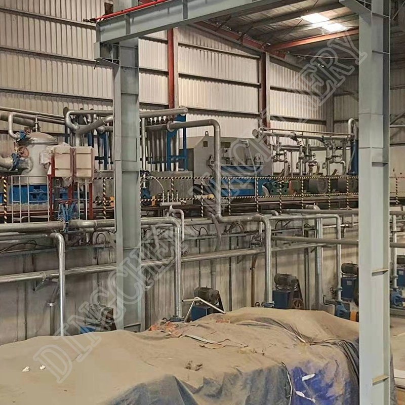 Máquina de fabricación de papel hixiénico de fío inclinado de 3200 mm 20-25TPD en Bangladesh (8)