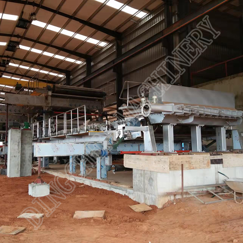 3000mm 60TPD i-double wire kraft test liner paper making machine (4)