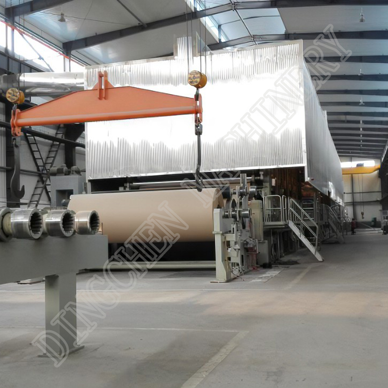 マルチワイヤーKraftliner&Duplexの製紙工場の機械類 (6)