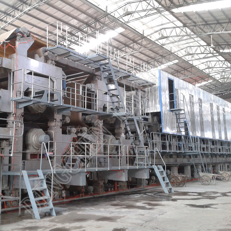 მრავალსადენიანი Kraftliner&Duplex Paper Mill Machinery (5)