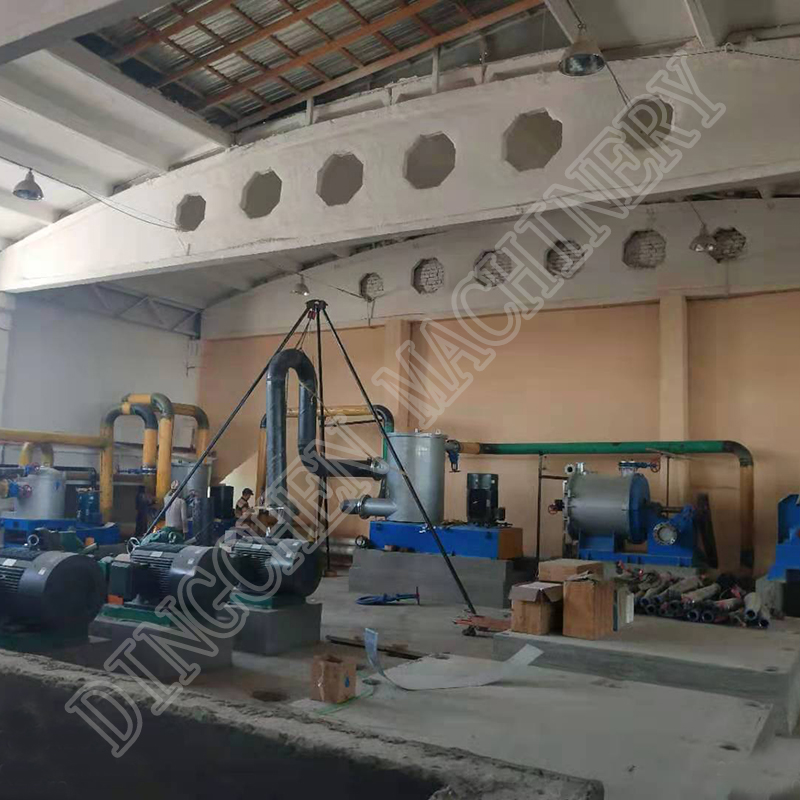 2640мм 100ТПД трострука жичана машина за израду папира од гипсаних плоча у Узбекистану (5)