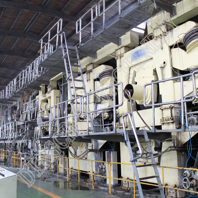 Liña de produción de papel revestido de marfil (2)