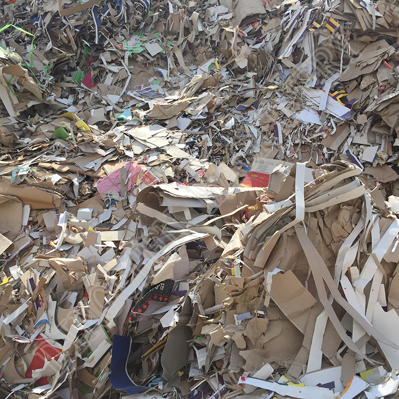 Macchina di riciclamentu di cartone di rifiuti (5)