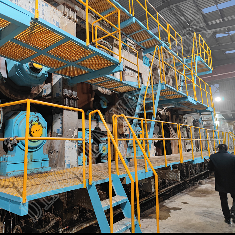 2700mm 80TPD duplex and cardboard paper production line in Egypt (2)