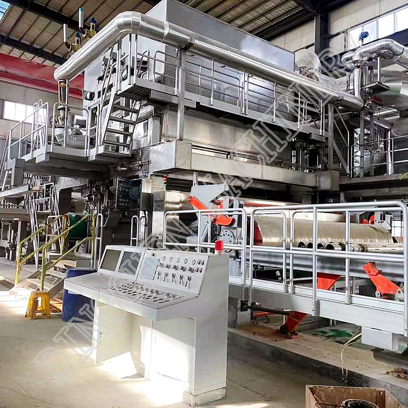 Crescent Former Tissue Paper Machine High Speed ​​(5)